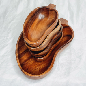 Plateau de service en bois naturel-Design unique de gourde, Eco & Safe VIET FARGIMEX - Product Image 5