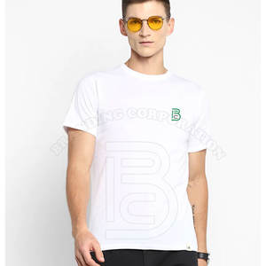 T-shirt uni T-shirts de haute qualité pour hommes T-shirt Chemises en coton pour hommes Vêtements en coton personnalisés - Product Image 1