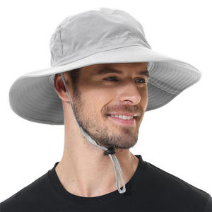 หมวกถักลายแบบถังพร้อมพิมพ์โลโก้เสื้อผ้าแนวสตรีทป้องกันแสงแดดสำหรับกลางแจ้งฤดูร้อนผู้ผลิตโรงงาน - Product Image 1