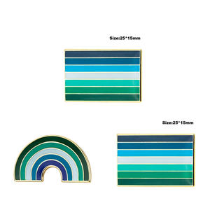 Gay Mannelijke Lint Pin Mlm Queer Pride Subtiele Kleine Accessoire Emaille Revers Badge Lgbtq Hetzelfde Geslacht Bruiloft Revers Badge - Product Image 2