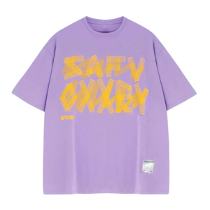 T-shirt en tissu éponge 100 % coton 300 g/m² surdimensionné, imprimé par transfert thermique direct, pour homme, écologique, respirant, imprimé sur mesure - Product Image 1