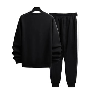 Chándal OEM para hombre, chándal, prendas de vestir exteriores, Tops de lana, pantalones, Joggers, moda informal, ropa de calle, chándales para hombre al aire libre - Product Image 4