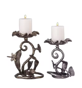 Home Decorative Metal Candle Holder Attractive Style <b>Table</b> Top Decoration Aluminum Candle Votive Stands for Christmas Decoration - Product Image 5