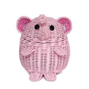 Cesta de almacenamiento de ratán con muchos diseños, cestas al por mayor, accesorio de decoración para habitación de bebé niña - Product Image 3