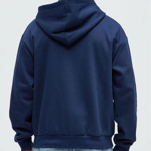 Private Label <b>Men's</b> Quarter-<b>Zip</b> Heavyweight 100% Cotton Fleece Streetwear Casual Hoodie Wholesale OEM - Product Image 2
