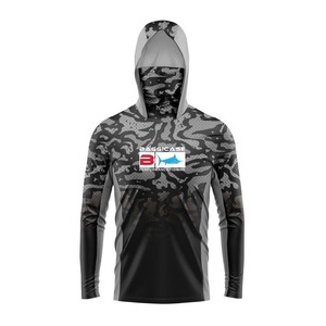 Ropa deportiva de pesca ligera de diseño personalizado para hombre Sudadera con capucha de manga larga transpirable con ropa deportiva cómoda OEM para pescar - Product Image 4
