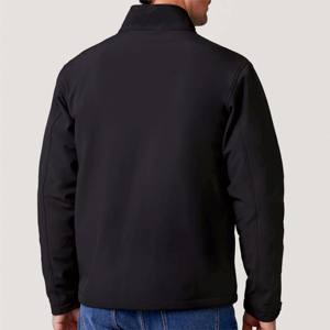 Chaqueta Softshell para hombre con bolsillos con cremallera: resistente al viento y repelente al agua, perfecta para senderismo, correr y actividades al aire libre - Product Image 5