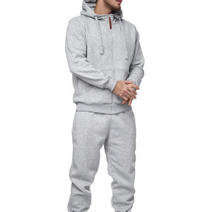 ชุดวอร์มเข้ารูปแฟชั่นสำหรับผู้ชายชุดฝึกซ้อมชุดวอร์มใส่สบายมีซิปดีไซน์ทันสมัย - Product Image 3