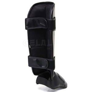 Espinilleras de boxeo al por mayor de tamaño adulto, espinilleras de boxeo de último estilo, espinilleras de boxeo teñidas lisas - Product Image 4