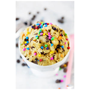 Prix de gros pour les bouchées de pâte à biscuits comestibles sans cuisson - Product Image 1