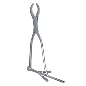 Pinzas de Sujeción de Huesos Rectas Ulrich de 8 Pulgadas, Instrumentos Quirúrgicos Ortopédicos Manuales, Material de Acero Inoxidable y Plástico, Alimentación Eléctrica - Product Image 1