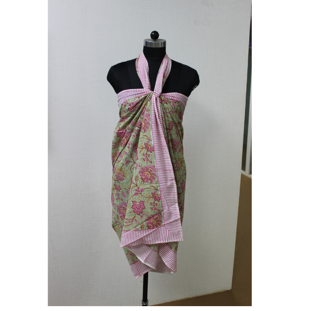 เขียวเซจอ่อน ชมพูแตงโม