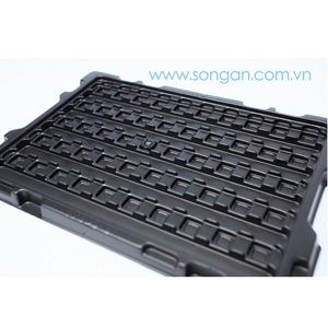 Bandeja de Plástico Antiestática para Componentes Electrónicos, Uso en Electrónica de Consumo, Plástico PS, Origen Vietnam, Impresión y Manipulación - Product Image 1