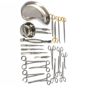 Kit chirurgical manuel en acier inoxydable certifié CE et ISO pour l'appendicectomie et les outils de chirurgie plastique, classe I, OEM disponible - Product Image 2