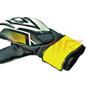 Meilleurs gants de football d'entraînement en gros pour gardiens de but Logo personnalisé et conception de couleur fabriqués à partir de cuir de haute qualité - Product Image 4