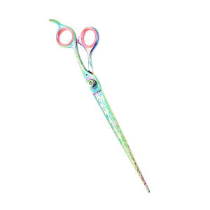 Ciseaux de toilettage professionnels droits de 6.5 pouces pour animaux de compagnie outil de beauté enduit de couleur personnalisée vente en gros - Product Image 6