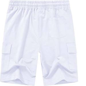 Pantalones cortos de calle de algodón de alta calidad transpirables de cintura alta para hombre, ropa de entrenamiento para correr de secado rápido, sueltos para 2025 - Product Image 6