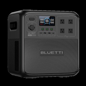 สถานีไฟฟ้าพกพา BLU ET TI AC180T 1433Wh กำลังไฟ 1800W เครื่องกำเนิดไฟฟ้าพลังงานแสงอาทิตย์ คลื่นไซน์บริสุทธิ์ แบตเตอรี่ลิเธียมไอออน MPPT พร้อมไฟฉาย - Product Image 5