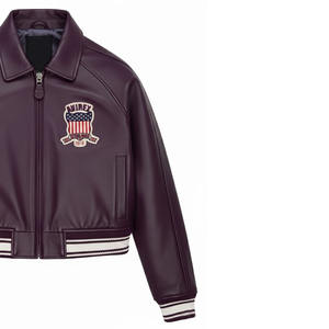 แจ็คเก็ตหนังแท้ Avirex สำหรับผู้หญิง ราคาดีที่สุด แจ็คเก็ตฤดูหนาวคุณภาพพรีเมียม กันลม กันน้ำ มีทุกขนาด - Product Image 2