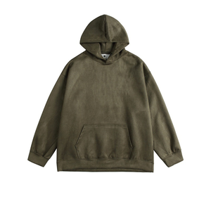 Sweat-shirts oversize à fermeture éclair, en coton 100% imperméable, teinture unie, impression personnalisée, service OEM, prix d'usine - Product Image 5