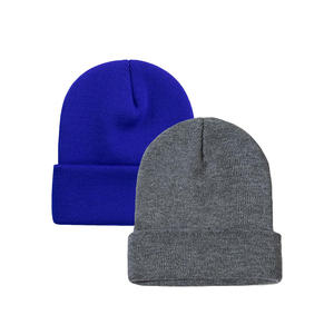 Custom Embroidery Logo Knitted Hat <b>Beanies</b> for Adult <b>Women</b> Personalized Design Rhinestone for Casual Sports Wear Winter - Product Image 1