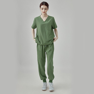 Hot Selling 100% Spandex/Polyester Men's <b>Scrubs</b> Suit Comfortable Stretch Medical Wear Designs Premium Quality <b>Scrub</b> <b>Sets</b> - Product Image 3