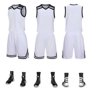 Maillot et short de basket-ball pour hommes, respirant, en maille, séchage rapide, léger, vêtements de sport athlétiques pour l'entraînement, les matchs et les équipes - Product Image 5