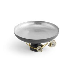 Cuenco decorativo metálico moderno para mesa de comedor centro de mesa hecho a mano de lujo Decoración de mesa con acento para el hogar - Product Image 2