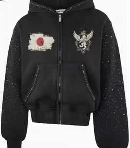 Sweat à capuche d'hiver très vendu pour hommes, résistant au vent - Product Image 4