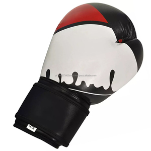 Vente en gros de gants de boxe en cuir PU durables de style street gants personnalisables impression de logo MMA remplissage de sable sacs de frappe Arts martiaux - Product Image 2