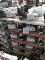Gebrauchte Typical 202 Große Jumbo Shuttle-Haken Ledernähmaschine aus Zweiter Hand zum Verkauf Maquinas-de-coser-cuero-usadas