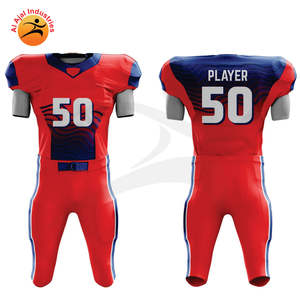ชุดเครื่องแบบฟุตบอลอเมริกันยูนิเซ็กซ์ชุด7ใน7เครื่องแบบธรรมดาสไตล์ใหม่มีชื่อทีมและหมายเลขสำหรับผู้ใหญ่ - Product Image 1