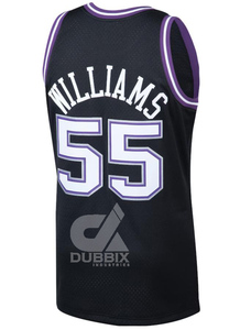 Maillot de basket-ball Sacramento 2024-25 de haute qualité, logo personnalisé cousu, broderie 3D, uniforme d'équipe respirant pour une utilisation toute l'année - Product Image 5