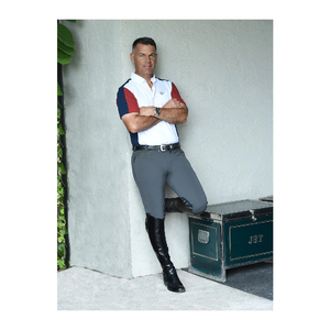 Culottes de cheval pour hommes de haute qualité tissu extensible durable pour l'entraînement et la compétition ajustement confortable pour l'équitation - Product Image 2