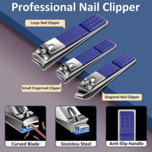 Ensemble de manucure, kit professionnel de manucure et de pédicure 10 en 1, kit de soin des ongles pour femmes, kit de toilettage des ongles pour hommes, ongle portable - Product Image 2