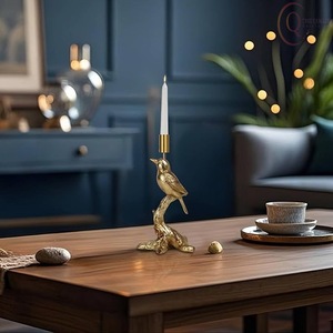 Juego de Portavelas y Farolillos de Metal Hechos a Mano |   Decoración Elegante para Mesa y Colgante - Product Image 3