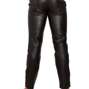 Mayhem Lace Up Leather Shorts Black Faux Leather Fetish Clubwear Shorts - Product Image 6