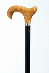 STYLISH Price Canne en bois réglable avec nœuds multiples Bâton de marche en bois solide pour les aînés par Standard International - Product Image 6