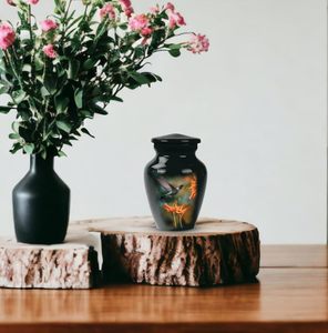 Urnas de colibrí para cenizas de adultos, urnas de entierro para papá, urna grande para hombre y mujer, urna funeraria para cenizas de adultos, hombres y mujeres, tamaño personalizado - Product Image 4