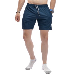 New 2025 Customized <b>Men</b> Quick Dry Beach <b>Shorts</b> 2 in 1 Workout Gym Sports <b>Shorts</b> Swimming Trunks With <b>Compression</b> Line - Product Image 1