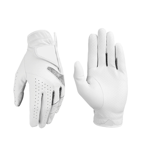 Guantes de golf de cuero Cabretta ajustables para hombres y mujeres Guantes deportivos de lluvia Piel de oveja - Product Image 4
