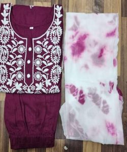 Stylish Salwar Kameez Embroidered Pakistani Boutique Elegant Formal Wear Stitched Long Three-piece Wedding Party Ladies Suit - Product Image 3