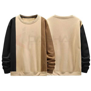 เสื้อสเวตเตอร์สวมหัวมีฮู้ดสำหรับผู้ชายไซส์พิเศษผ้าฟลีซหนาทรงหลวมโอเวอร์ไซส์สำหรับฤดูหนาวผ้าโพลีเอสเตอร์/ ผ้าฝ้าย - Product Image 5