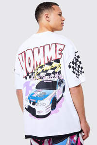 Venta al por mayor de alta calidad en blanco gráfico personalizado impreso algodón secado rápido liso de gran tamaño pesado camiseta unisex - Product Image 4