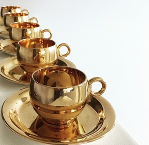 Elegante posavasos de metal para mesas de centro, comedores y Decoración Para sala de estar con accesorios modernos para el hogar - Product Image 4