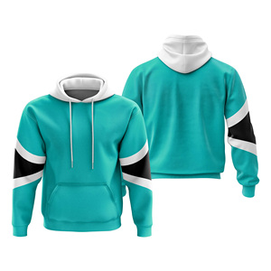 Alta calidad Casual con capucha de peso pesado de gran tamaño Sudadera con capucha Puff Impresión logotipo personalizado sudaderas con capucha para hombres transpirable - Product Image 5