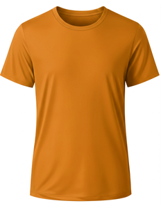 100% coton, T-shirt pour homme, coupe ample | Logo personnalisé avec T-shirt de haute qualité en coton doux - Product Image 1