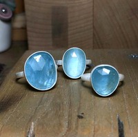 Bague d'été vintage en argent sterling 925 avec pierre précieuse ovale de 10x12mm en pierre soleil dorée de haute qualité, sertie clos, certifiée IGI