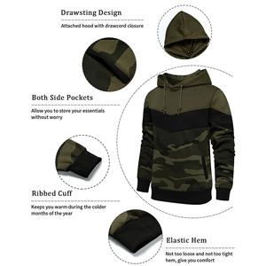 Wholesale 300gsm Unisex 100% Cotton Pullover <b>Hoodie</b> High Quality Oversized Basics Cotton Blended Fleece for Men for Winter - Product Image 6