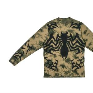 Top gráfico de araña de camuflaje de moda-Jersey suave y cómodo con estampado llamativo, ideal para ropa informal - Product Image 6